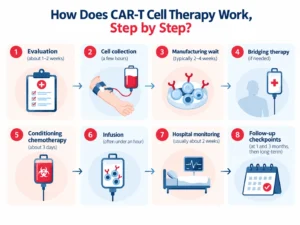 How Does CAR-T Cell Therapy Work, Step by Step?